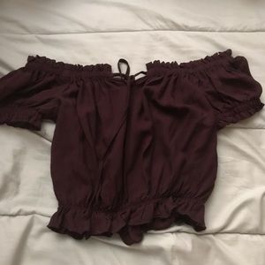 Forever 21 Tops - off the shoulder crop top Forever 21 Tops - off the shoulder crop top